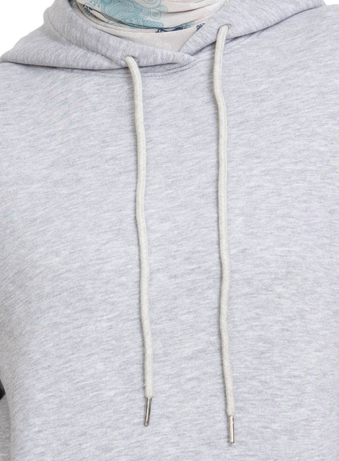 Grey Over Size Hoodie - Khotwh